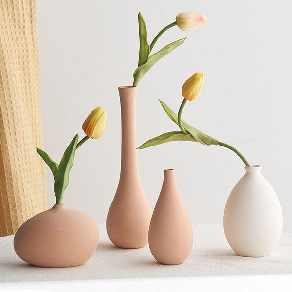 

vases mini dry flower vase irregular ceramic arrangement home living room tv cabinet decoration crafts ornament