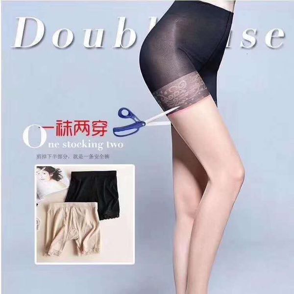 

summer lille 6122 ultra thin 5d oversized hook arbitrary cut p silk light anti wolf stockings, Red;black