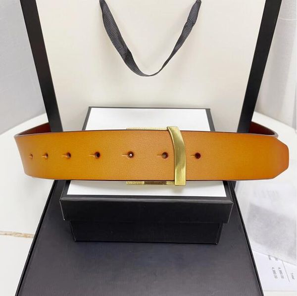 

trendy fashion men and women perforated belts luxury designer high-quality smooth buckle belt factory direct sale gift box, Black;brown