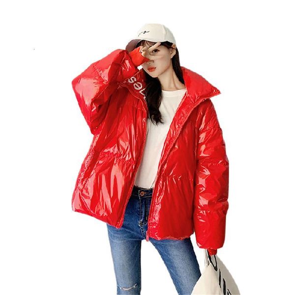 

women's down & parkas 95% white duck coats winter short jackets outwear b1yt, Black