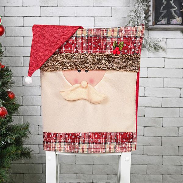 

chair covers christmas seat cover old man spaure hat decor for creating atmosphere