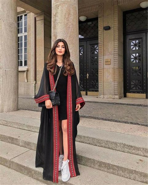 

women long kimono cardigan 2021 summer chiffon floral print cover up swimwear blouse shirts female women's, White;black