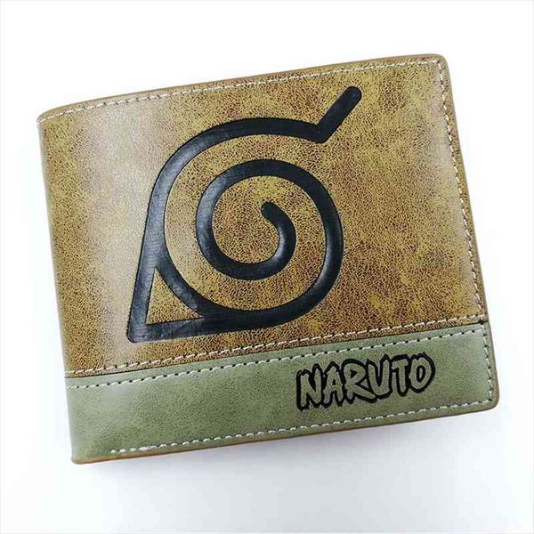 

anime comics shippuden konoha wallet uchiha sasuke leaf mark coin pocket card holder purse men women money bag, Red;black