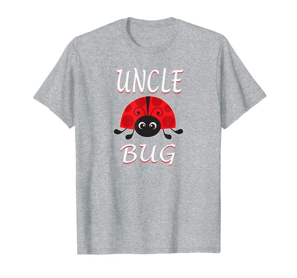 

mens uncle bug funny ladybug gift for uncle t-shirt, White;black