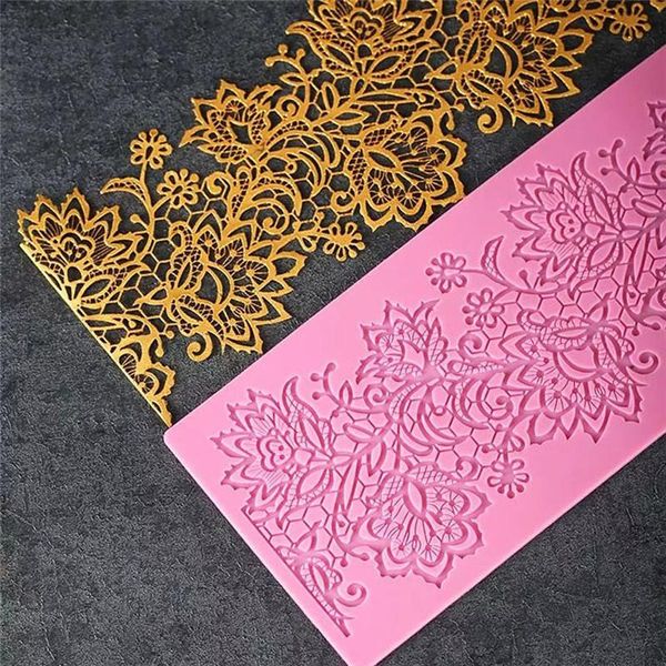

cake tools us lace silicone mold mould sugar craft fondant mat decorating baking