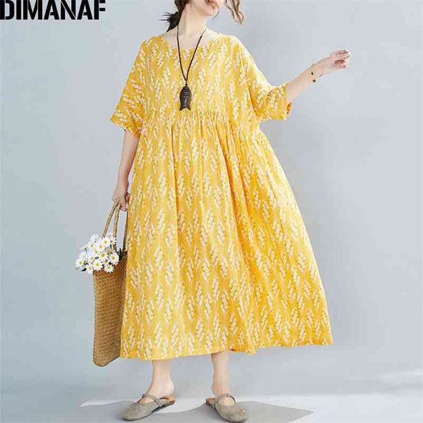 

plus size summer dress women vestidos sundress beach print long oversize cotton loose casual clothing 5xl 6xl 210531, Black;gray