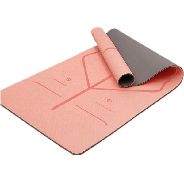 

non-slip natural rubber yoga mat gym foldable tpe excercise gymnastics mats