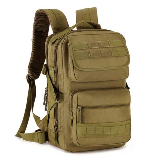 

outdoor camping hiking 25l tactical small backpack travel square backpacks camo nylon computer bags riding running student packs