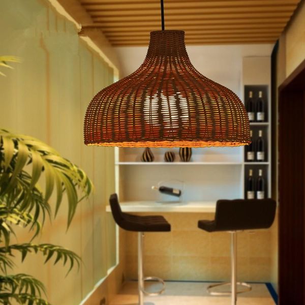 

100% handmade southeast asian bamboo lamp rattan lights balcony pendant mimn lamps