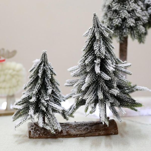 

christmas decorations tree decoration deskshopping mall window snow spruce artificial simulation cedar
