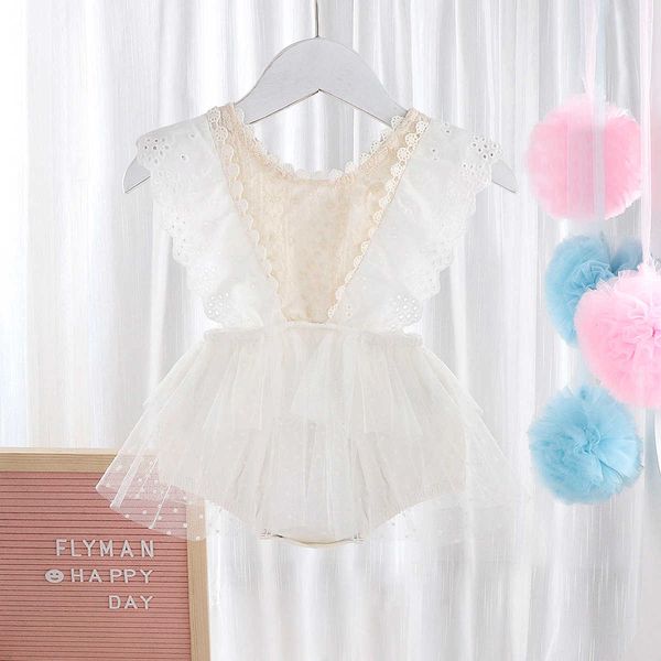 

baby girl clothes cut to ribbons feathered lace baby overalls beautiful party dress princess robes nina robe drinks fille, Red;yellow