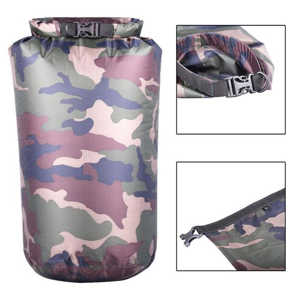 

outdoor bags boating fishing rafting swimming 1.5 / 2.5 3 3.5 5 8l dry waterproof bag sack floating gear