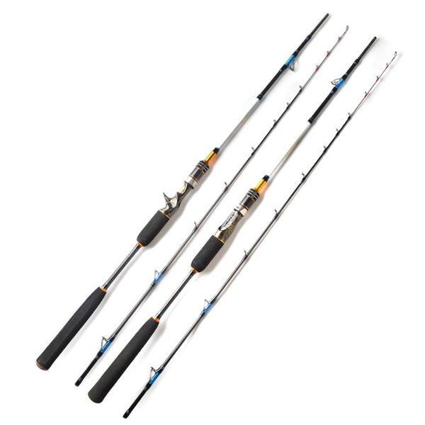 

boat fishing rods squid ocs jigging rod casting 1.8m 1.98m 2.1m 2 section fast action spinning jig saltwater