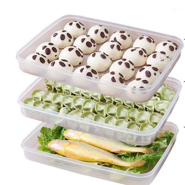 

refrigerator storage box kitchen accessories organizer fresh dumplings vegetable egg holder stackable microwave bottles & jars