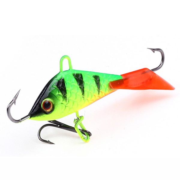 

fishing hooks quality 1pcs winter ice 50mm 7.5g lure fake artificial bait leurre balancer for carp walleye pike p