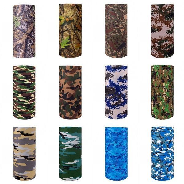

versatile sports magic headscarf riding mask sunscreen sand proof bib cover outdoor fishing ice silk scarf thin camouflage