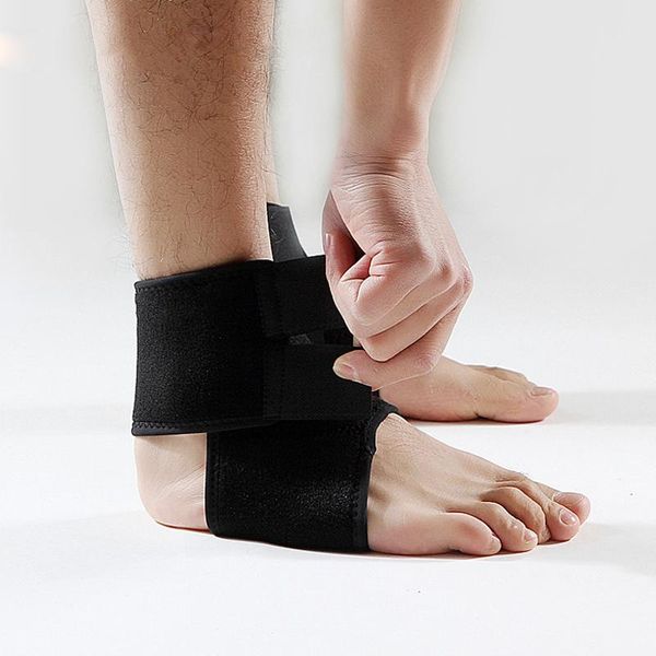 

ankle support light and comfortable sprain prevention adhesive buckle protection exercise fitness running, Blue;black