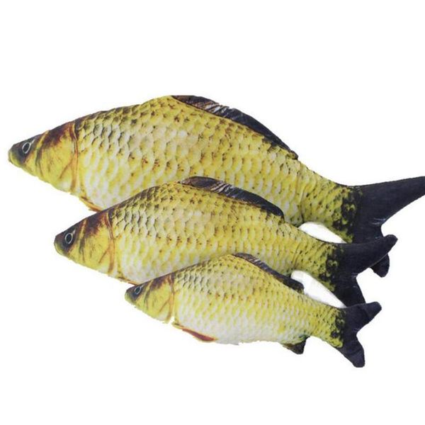 

pet cat toys cute fish shape chewing toy simulation stuffed with catnip interactive for cats kitten