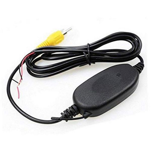

car rear view cameras& parking sensors reverse backup cam monitor 2.4g wireless rca video transmitter receiver adapter kit for dvd camera