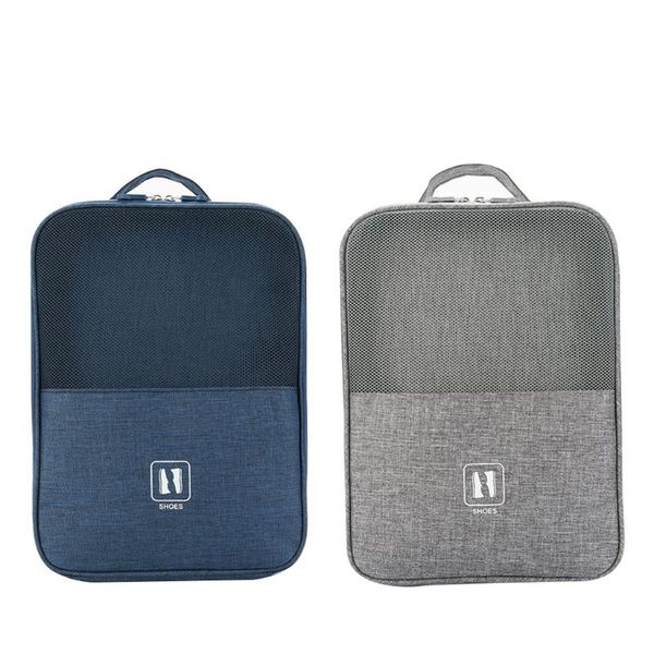 

travel portable waterproof shoe bag daily use zipper large storge pouch trolley suitcase organizer for men and women storage bags