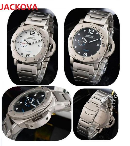 

classic atmosphere stainless steel men watch satch all dials working quartz movement famous big designer wristwatches luminous montre de lux, Slivery;brown