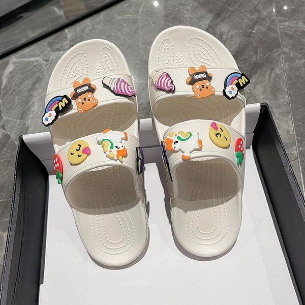 

slippers girl home cute simple black pu women outdoor