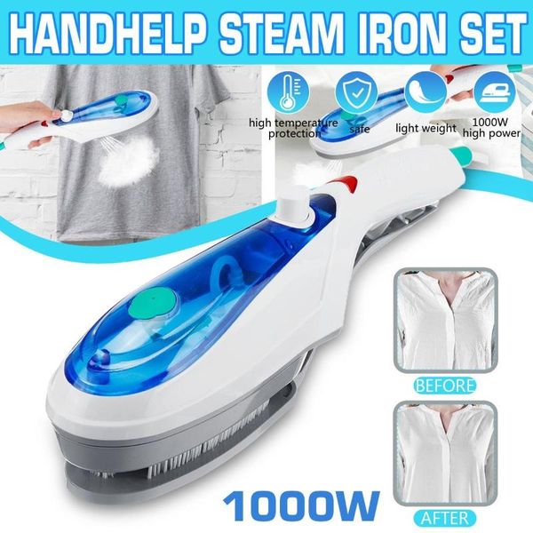 

laundry appliances 110v-240v 1000w handheld garment steamer brush portable steam iron for clothes ironing eu/us/au plug