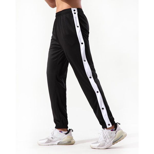

running pants 2021 sports basketball men athletic football soccer training women jogging gym trousers, Black;blue