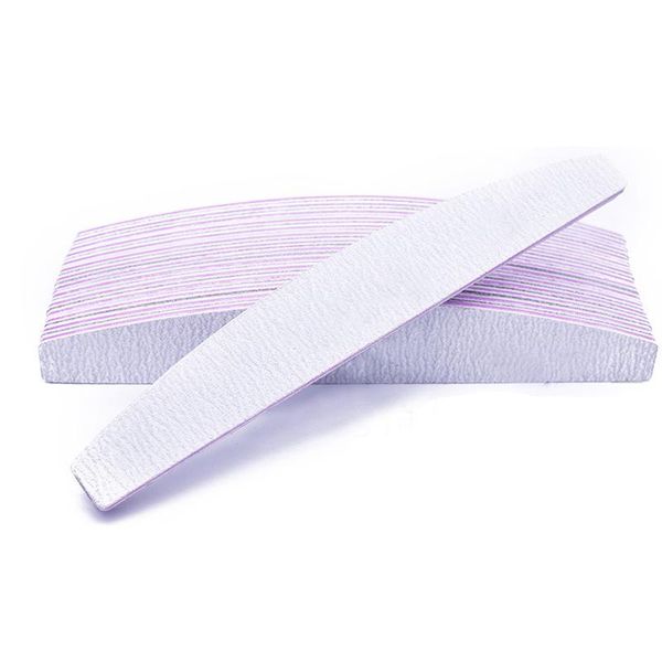 

nail files 25pcs/set 100/180 trimmer sandpaper sanding double side buffer block art pedicure manicure tools professional