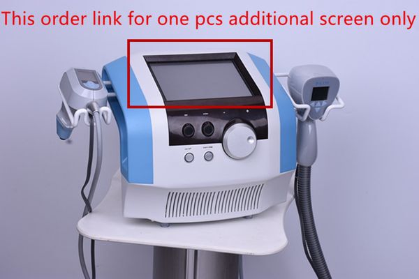 

additional screen for the exili slimming machine