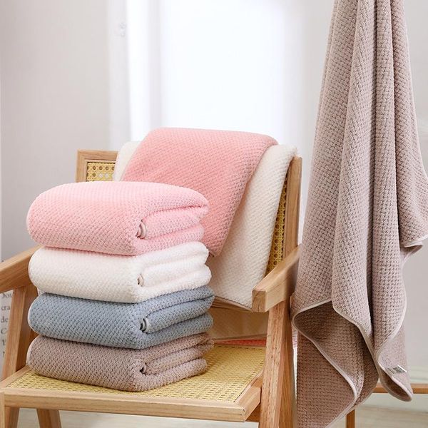 

towel 70 * 140 household daily beach bathing absorbent soft coral velvet bath