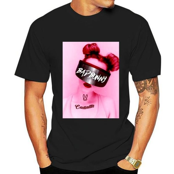 

men's t-shirts bad callaita reggaeton regueton spanish trap x 100pre t-shirt harajuku hip hop tee shirt, White;black