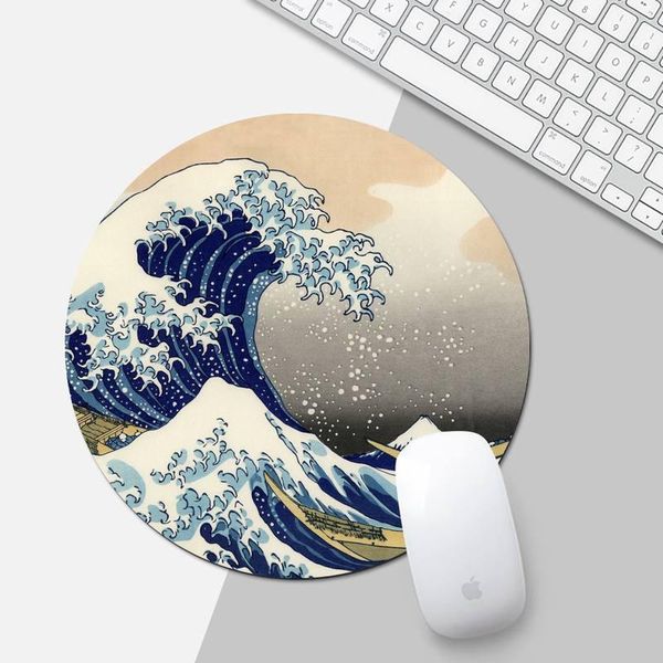 

mouse pads & wrist rests mairuige great wave off art natural rubber gaming mousepad desk mat pad game officework lapcushion