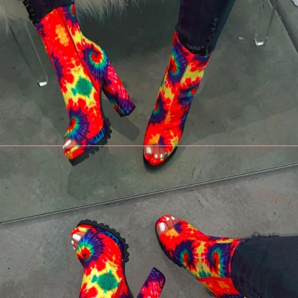 

boots platform, Black