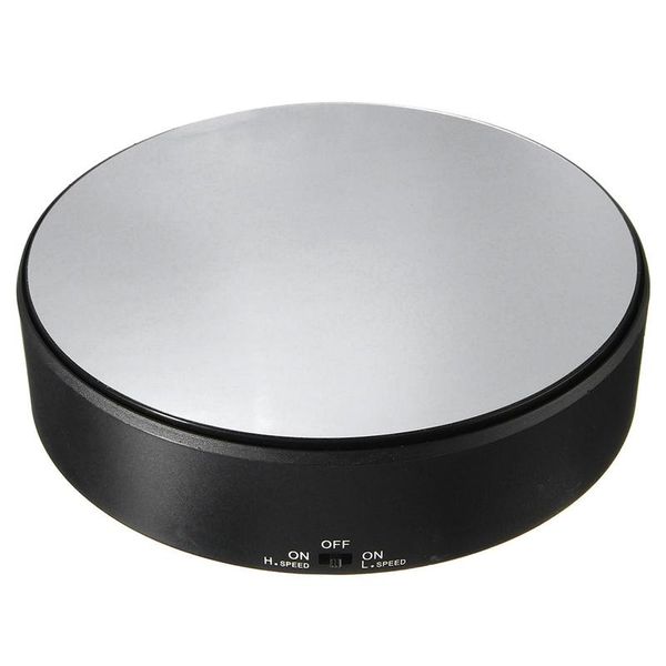 

display 360 degree rotating stand for jewelry watch rotary table mirror surface turn model hooks & rails