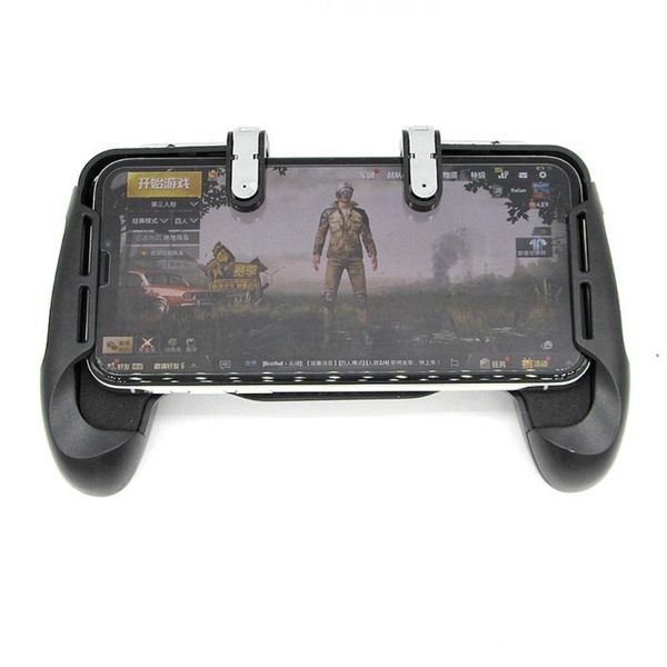 

game controllers & joysticks mobile fire button aim key gaming trigger shooter controller integrated handle for smart phone
