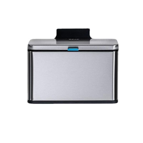 

waste bins kitchen wall mounted trash can with lid bin cabinet door hanging lixeira banheiro household storage