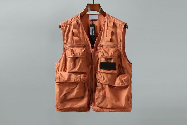 

toney 2020ss ne w pattern konng gonng vest autumn and winter thickened waistcoat fashion brand high version men's clothing001, Black;white