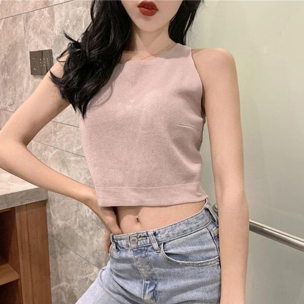 

women's t-shirt 2021 summer lady back hollow lace bowknot t-shirts casual loose size women sleeveless, White
