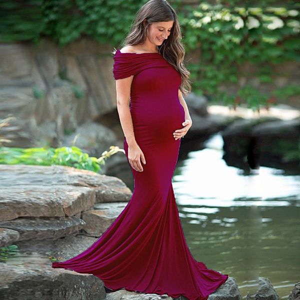 

baby shower dress maternity gown pography po shoot bridesmaid dresses, White