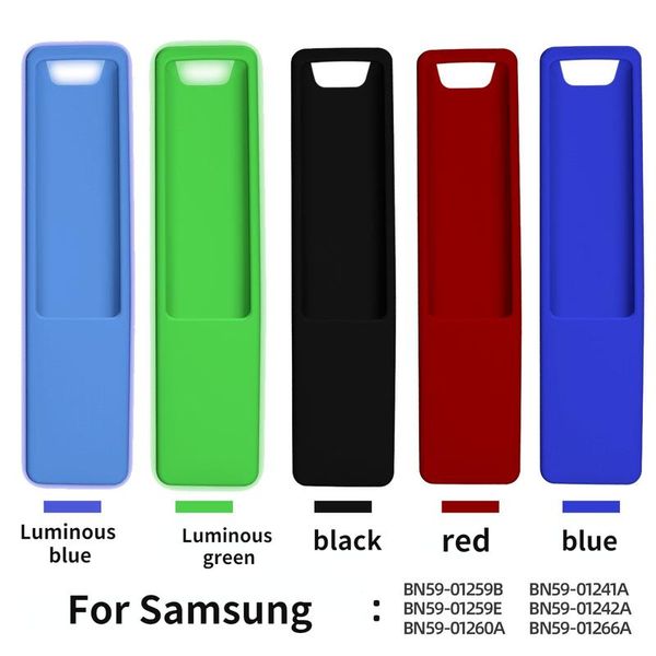 

remote controlers silicone covers skin-friendly for 4k smart tv control case shockproof