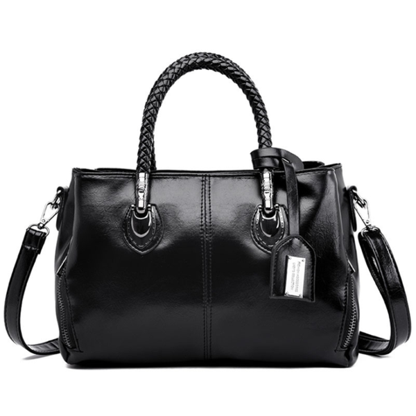 

waist bags brand designer luxury fashion handbag oil leather woven portable casual all-match one-shoulder messenger lady bag
