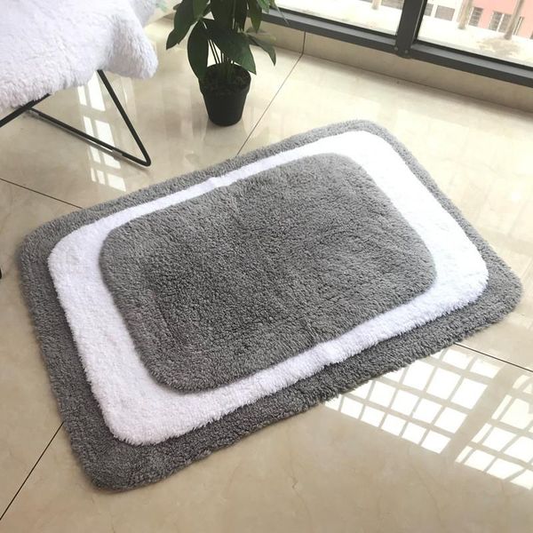 

towel white floor five star el home grey cotton nonslip absorbent bathroom bathtub mat textile 60*90cm 40 *60cm