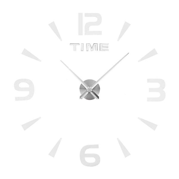 

wall clocks acrylic 3d mirror clock stickers diy home background art decor