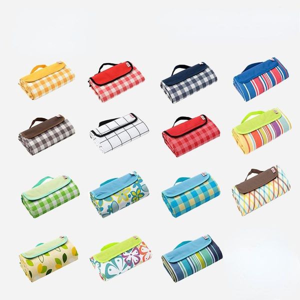

outdoor pads picnic mat moisture-proof supplies tent grass widened cloth camping 145-200cm