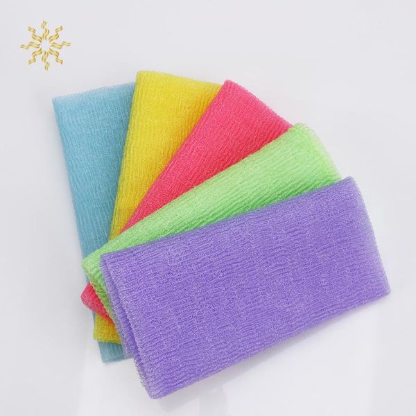 

towel 1pc nylon wash cloth bath beauty body skin exfoliating shower bathroom washing supplies