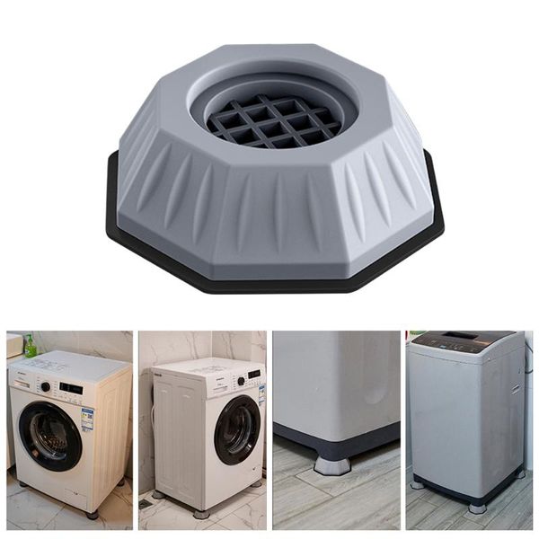 

bath accessory set non-slip anti-vibration washing machine feet floor mat furniture protectors rubber pad
