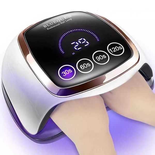 

manicure lamp nail dryer 4 mode with motion sensing lcd display touch switch professional led for art tools dryers