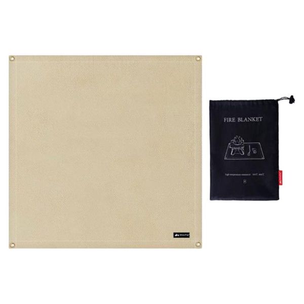 

outdoor pads 1pc fiberglass fire resistance mat barbecue cushion