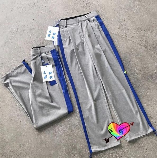 

pants 2021 men women 1 straight blue side stripe waist trousers, Black